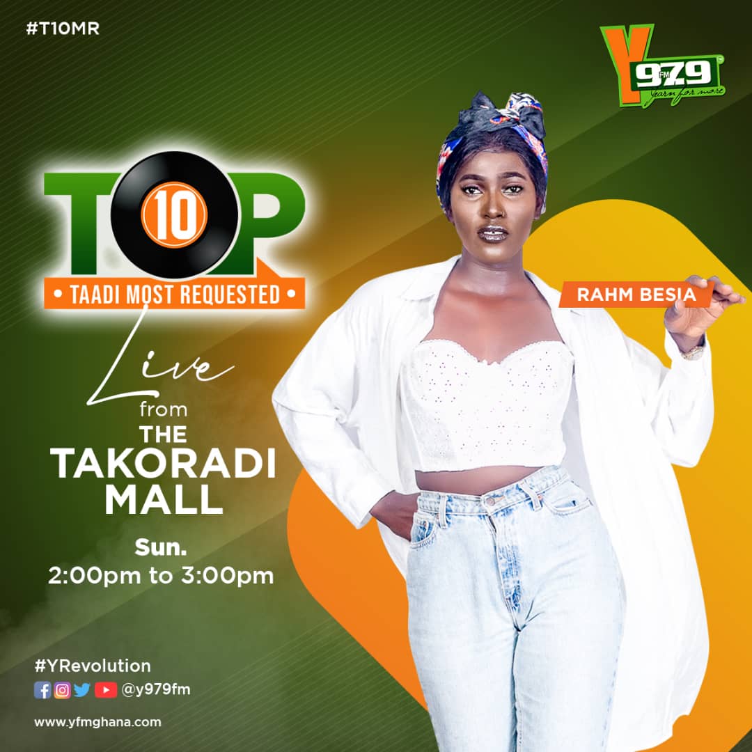 Y979FM's tweet photo. Count down with @RahmBesia on #TaadiMostRequested on π» powered by #ShoutsOnY
π§π https://t.co/hibKyujEEg
