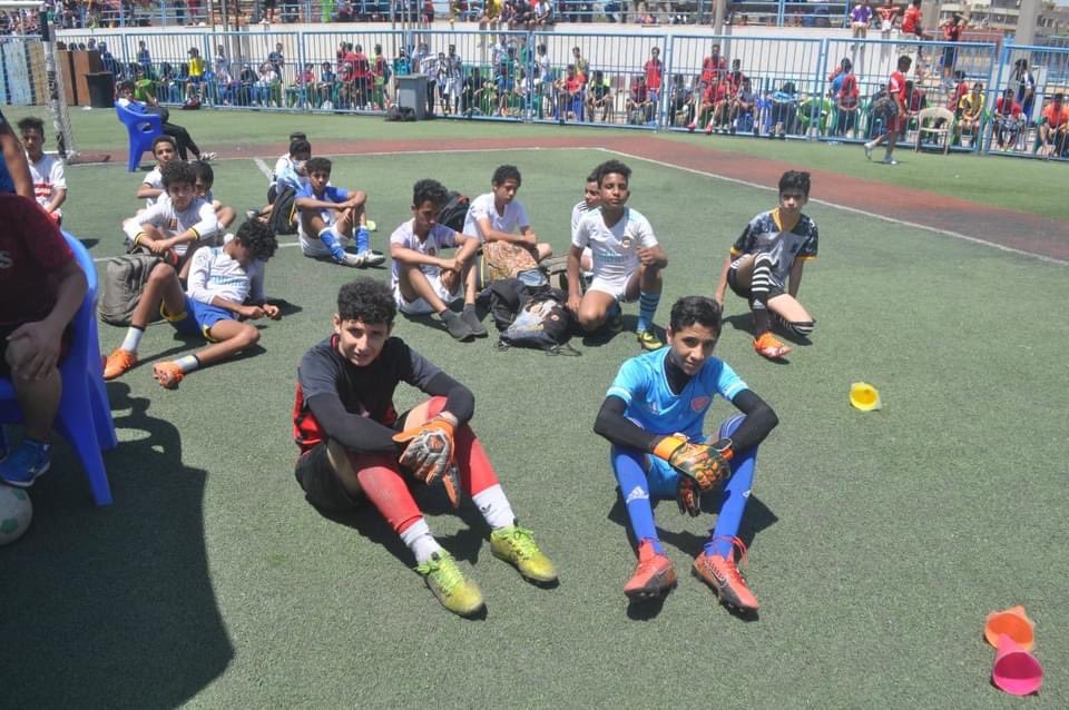 ELNASRCLUBEGYPT's tweet photo. اقبال كثيف علي اختبارات كرة القدم بنادي النصر https://t.co/tGElUX4OMa