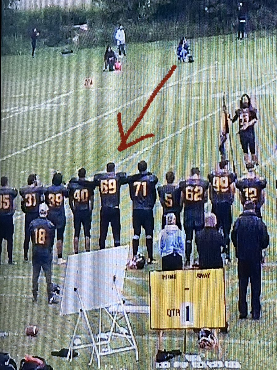 dunktheduke's tweet photo. #HERTvsWemb Wembley stallions best watch out for this guy #lukethethunderhoughton  69 Dude https://t.co/sKEG09X1Df