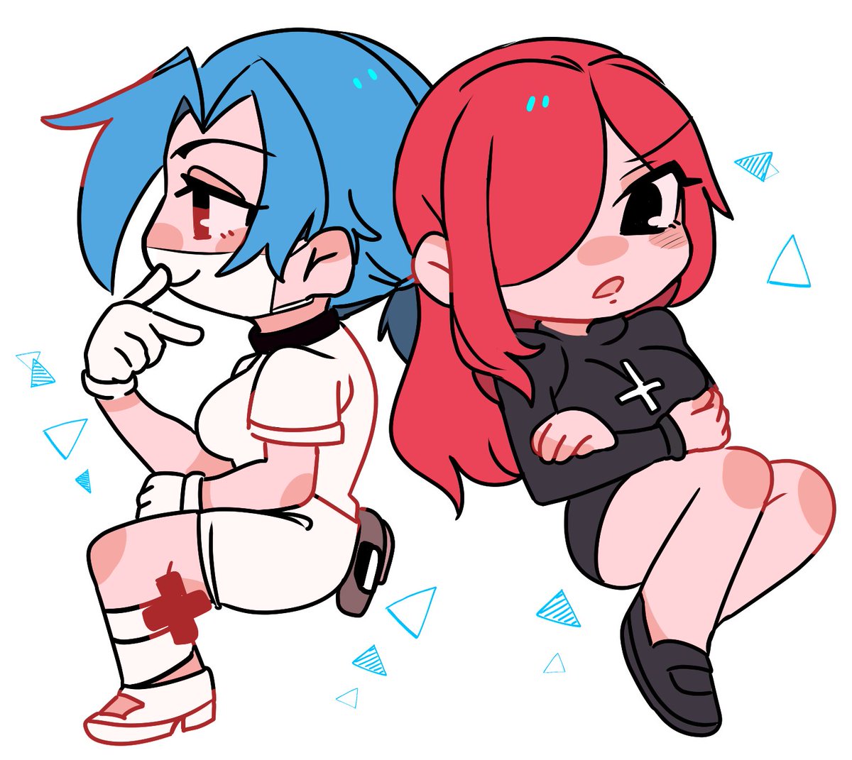 「傘看くん!
☔💉💖 
#skullgirls 」|🔪水鉄砲_mizu✂️のイラスト