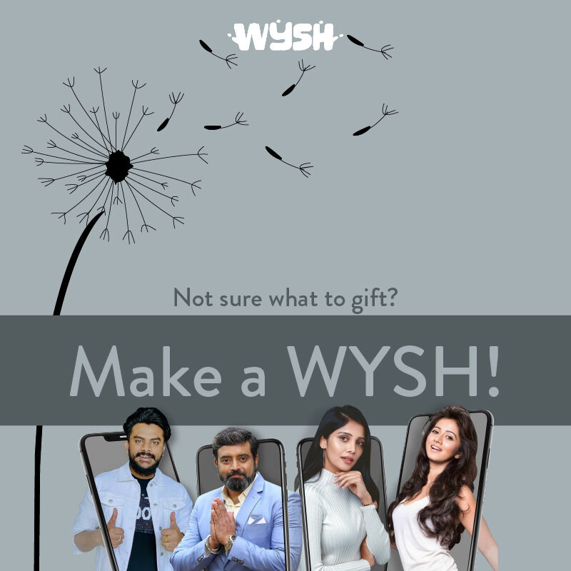 TheWysh's tweet photo. Gift a WYSH, gift happiness! Check out the link in Bio or visit https://t.co/5EaLa1FKiR

#celebrity #birthday #surprise #videomessage #wysh https://t.co/hcFJ80V5bt