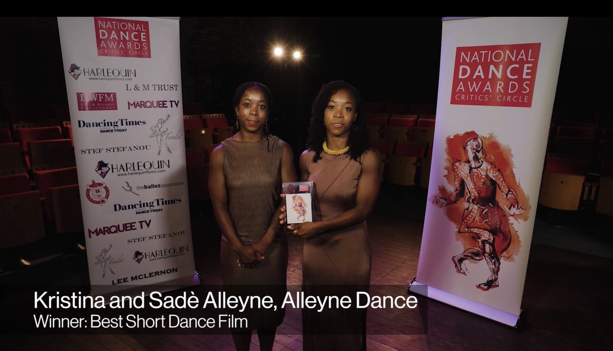 NatDanceAwards's tweet photo. Alleyne Dance @AlleyneDance wins the #NDA21 for Best Short Dance Film for (Re)United https://t.co/buV7tS0K9V