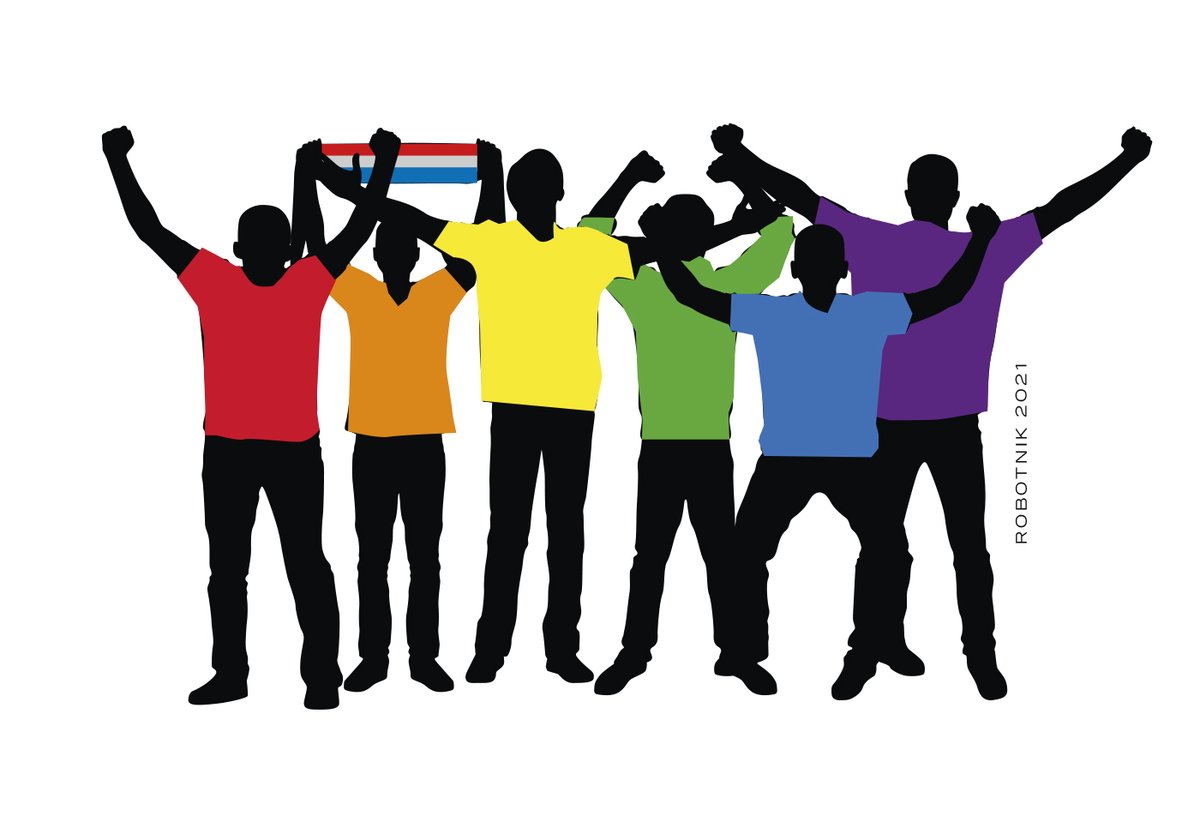 robotnikonline's tweet photo. ... maar rode, oranje, gele, groene, blauwe en paarse shirts zijn toch niet verboden?
#oranjefans #NEDCZE #Hongarije #regenboog #regenboogvlag #lhtbq #Holland #oranjemars https://t.co/YubAvmJdFc