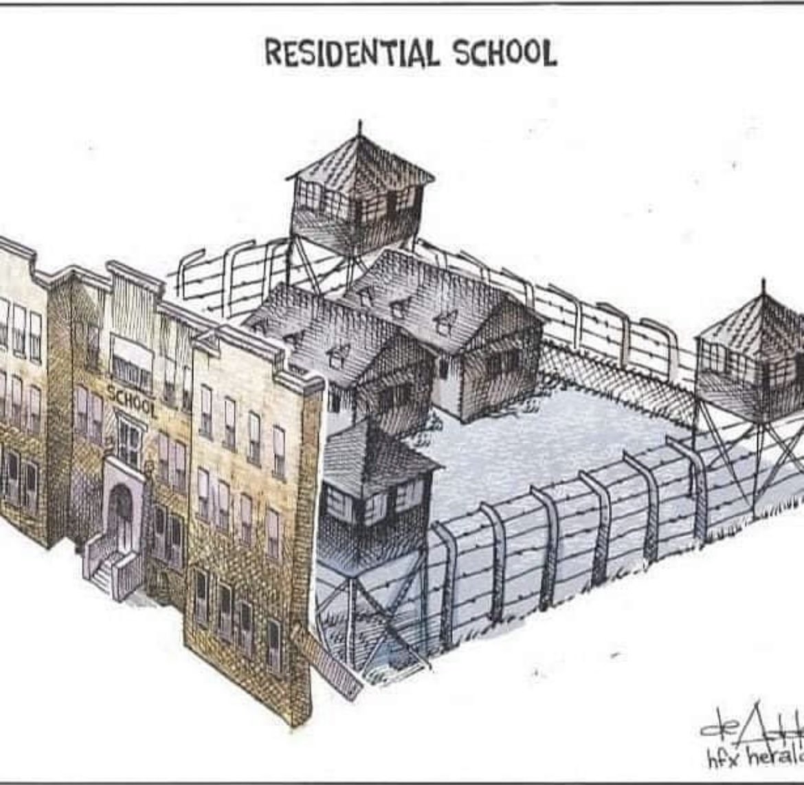 As you reflect on the horrors of the truths of Canada and it’s treatment of the First Nations and their children please understand it was genocide. It’s that dark, that heavy. Truth &amp; reckoning 💔
