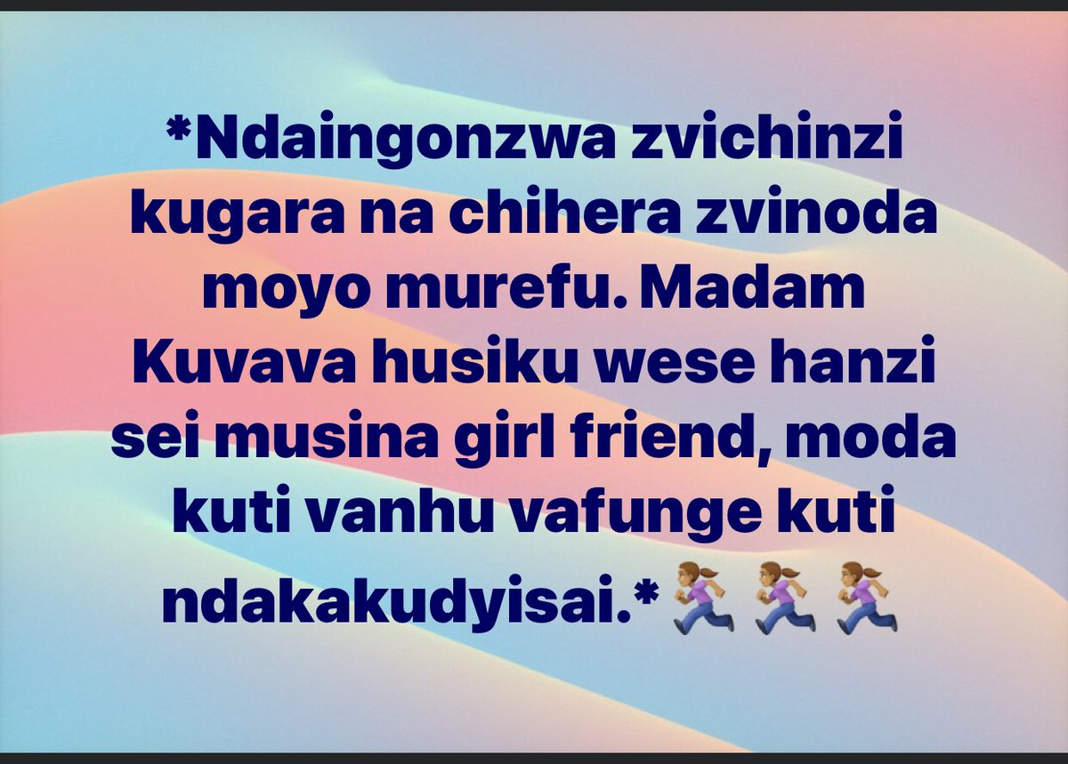 Zvihera not my handwriting please forgive me. Ndine vana @DivaMandeya @arnoldJmpofu @LynneStactia @DemiZiwewera @JuruPaidamoyo