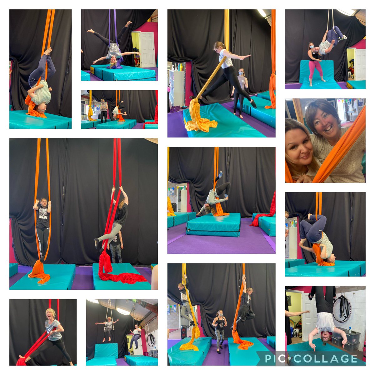 prismphs's tweet photo. We had a fabulous time taking part in the @LEAPsports festival at the Adventure Circus today. The show was fantastic!! 🎪🎉💜 @PerthHighSchool’s Miss Sorbie was amazing on the silks too! 🥰 https://t.co/FTpBWxBaqR