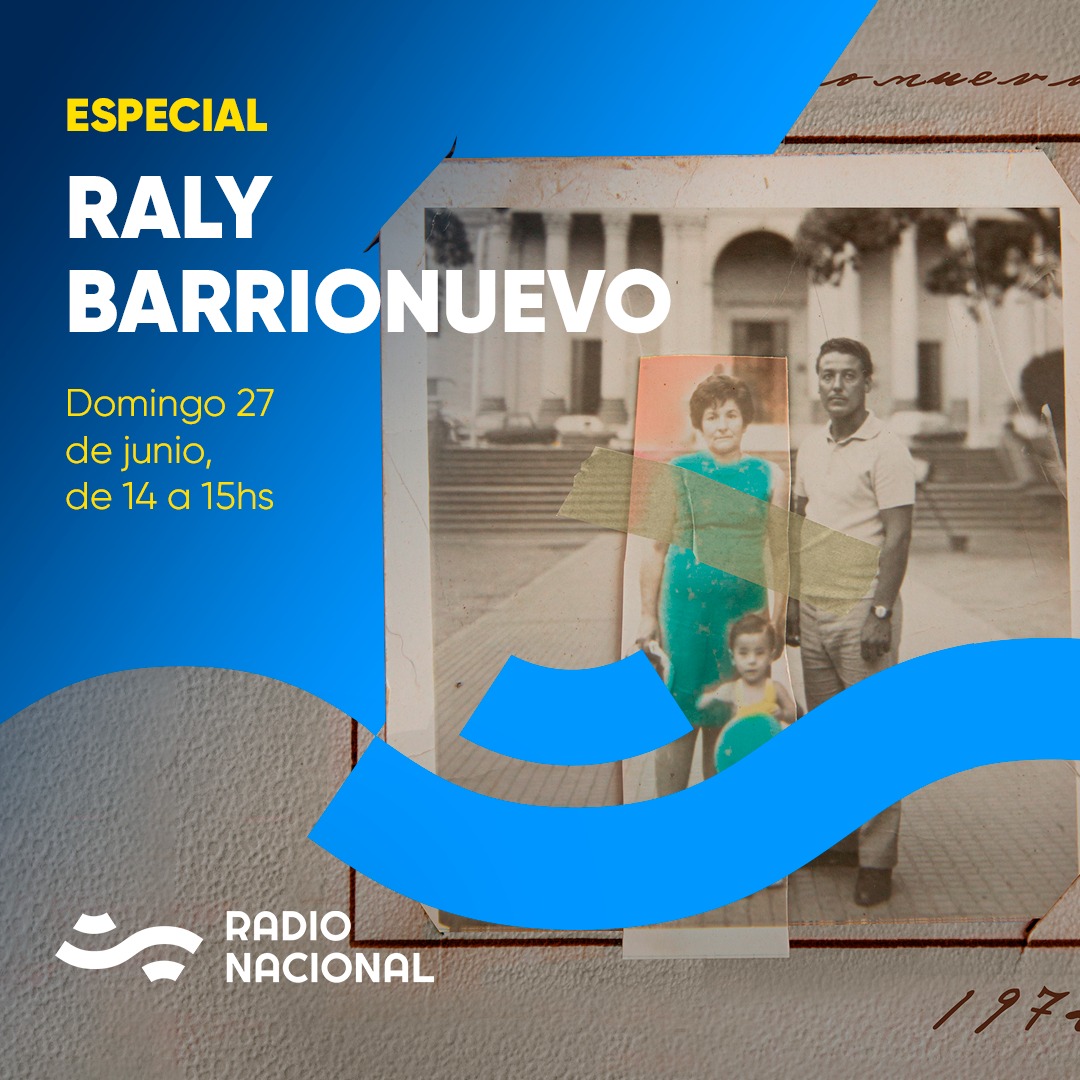 NacionalAM870's tweet photo. 🎶 Esta tarde programa especial lanzamiento del nuevo disco de Raly Barrionuevo @RalyOficial, en dúplex con @FolkloricaFM987 https://t.co/nDeWvxnNUe