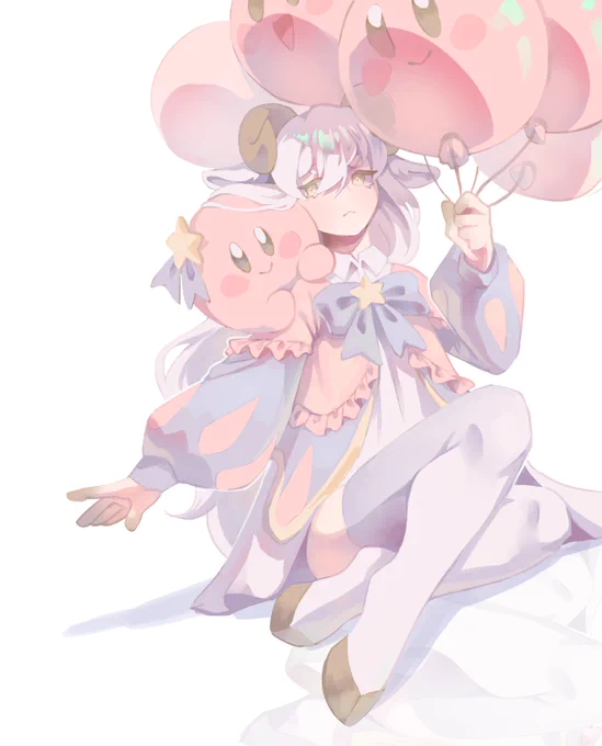 [ oc ] x kirby 💗 