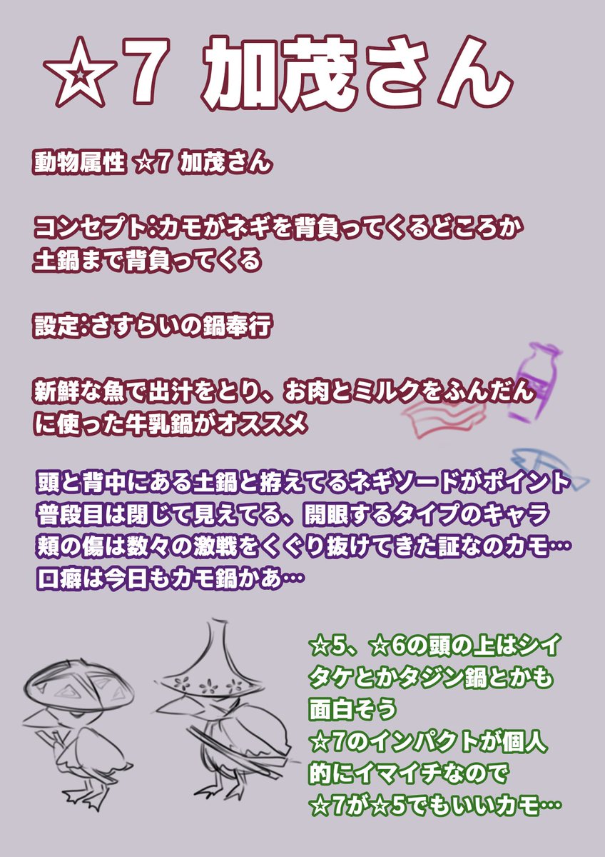 erieritamax2's tweet photo. さすらいの鍋奉行、☆7 加茂さん
☆8になると○○加茂みたいに肩書きみたいなの欲しい😊

#オリジナルエイリアン2021
#動物 #エリたま https://t.co/HZKdf1qvTT