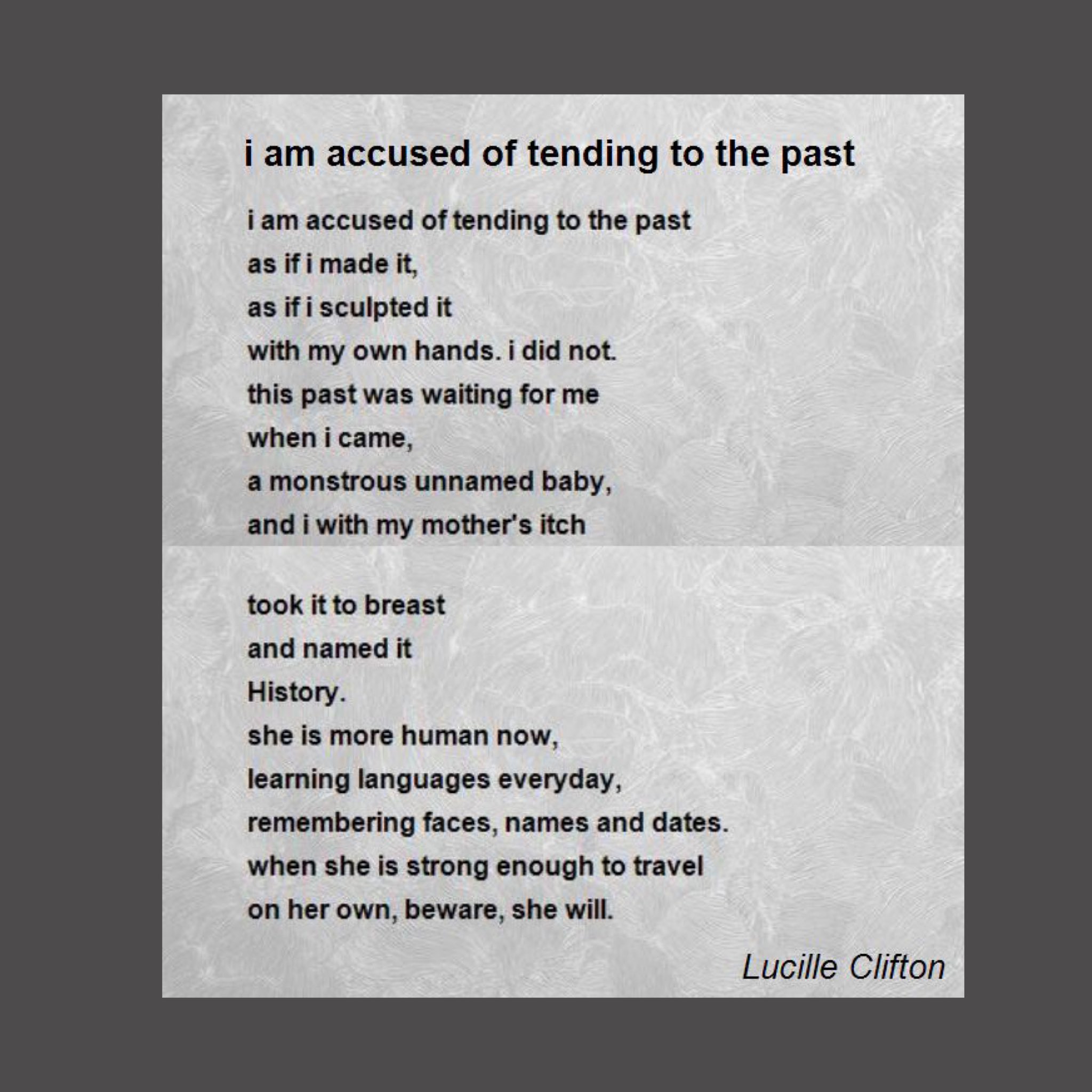 Happy Birthday Lucille Clifton! 