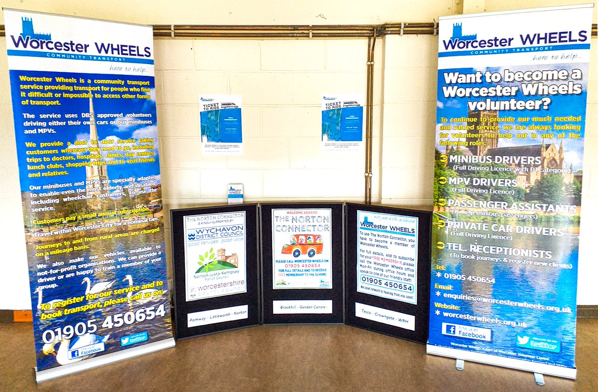 WWTransport's tweet image. Worcester Wheels attending Norton Parish Hall Family Picnic afternoon.