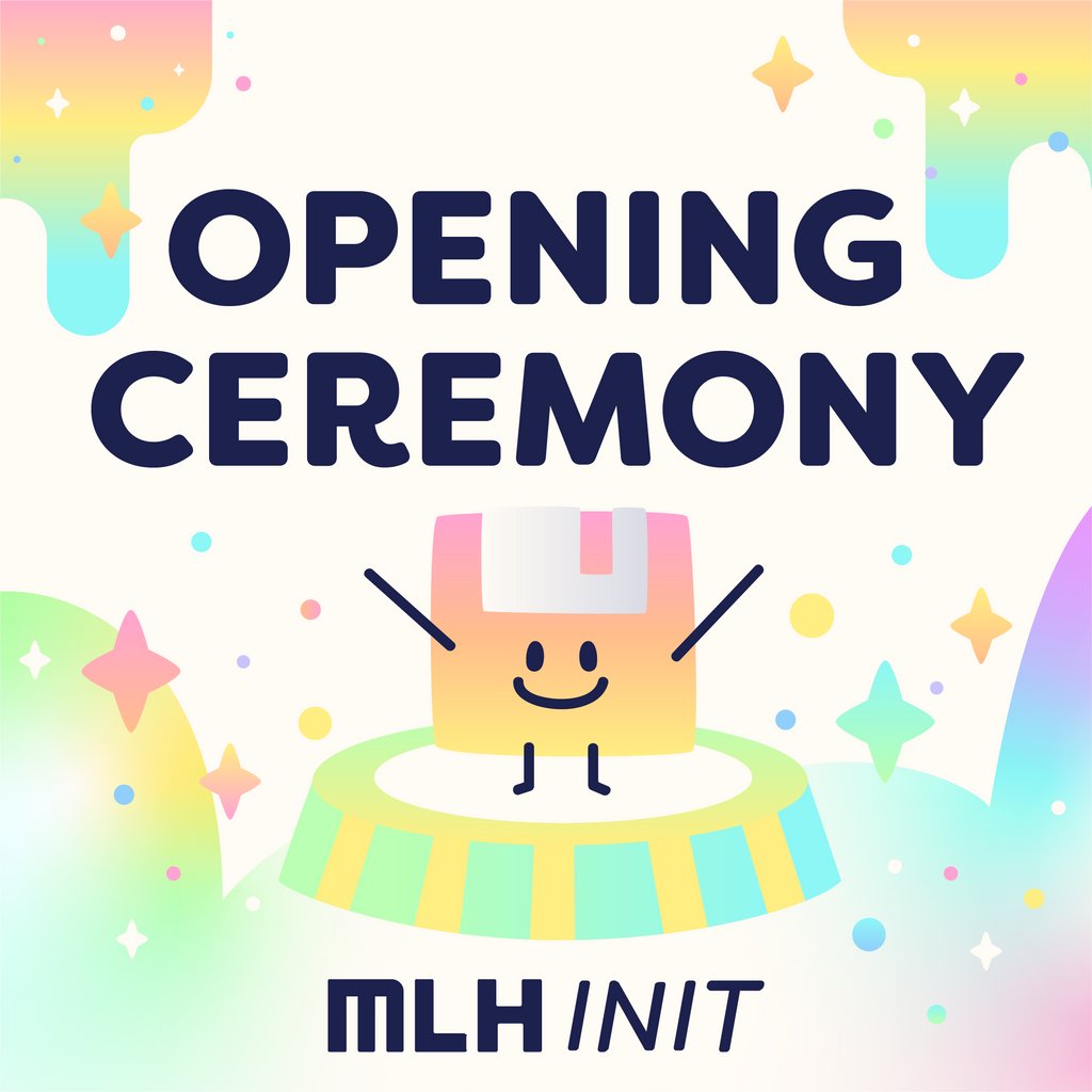 MLHacks's tweet image. We are gearing up for Opening Ceremony at 12:00 PM ET! Will we see you there? #mlhinit l8r.it/lEOI