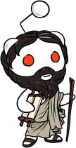 A snoo, or reddit mascot, based on Herodotos. The Greek historian.