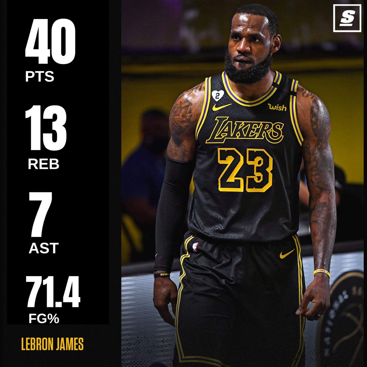 bronhistory's tweet photo. Never forget when LeBron did this in the NBA Finals in his 17th season and ended up getting criticized for passing to a wide open teammate 😂 https://t.co/p5KFSf2GFV