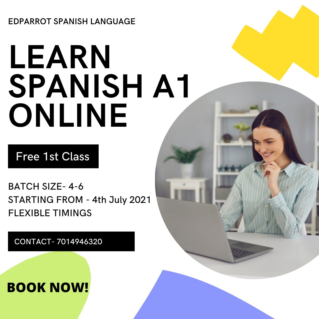 Are you seeking career growth?? 
Knowing a different language opens up new world of opportunities!
.
.
Hurry up book your seat now!
.
.
.
.
#spanish #spanishclasses #onlinespanishlessons #spanish #spanishlanguage #liveclasses #norecording #languages #class #onlineclass #learnnew