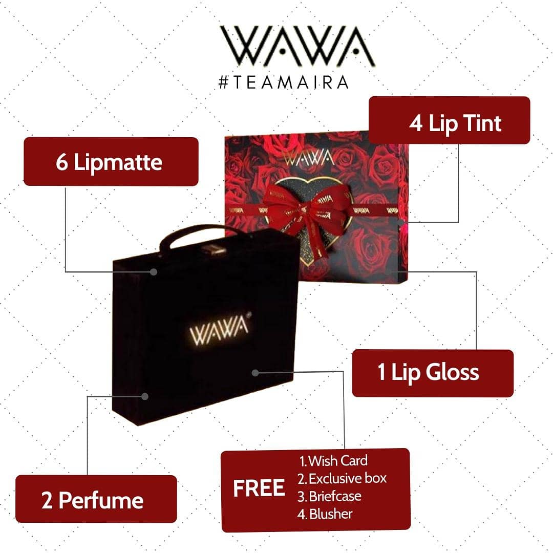 taetae8384's tweet photo. WAWA IN BLACK 🖤 GIFT SET

#lockdownsale #sabdakekasih #wawacosmeticsale #sale #jualanmurah #freeblusher #wawacosmetic #giveaway https://t.co/ty98lhrbpC