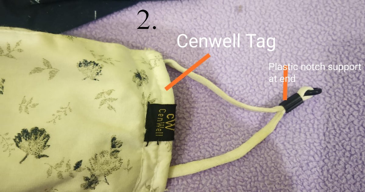 Mukesh3521's tweet photo. @amazonIN @Flipkart @flipkartsupport 
Cenwell Mask Review: Amazon vs Flipkart
Ref (Amazon (Img 1,2) Flipkart (Img 3,4) 
1. No Cenwell Tag &amp; End Notch plastic 
2. Different Material Used inside &amp; outside 
3. No brand Packaging 
4. Flipkart No return Policy
Product link in comment https://t.co/clR8GEaKvd