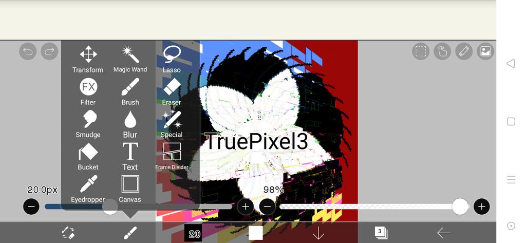 TruePixel3's tweet image. This is how i put my imagination into the art #abstractart #artist #artwork #nftart #NFTartists #cryptoart #nftcollectors #NFTCommunity #NFT