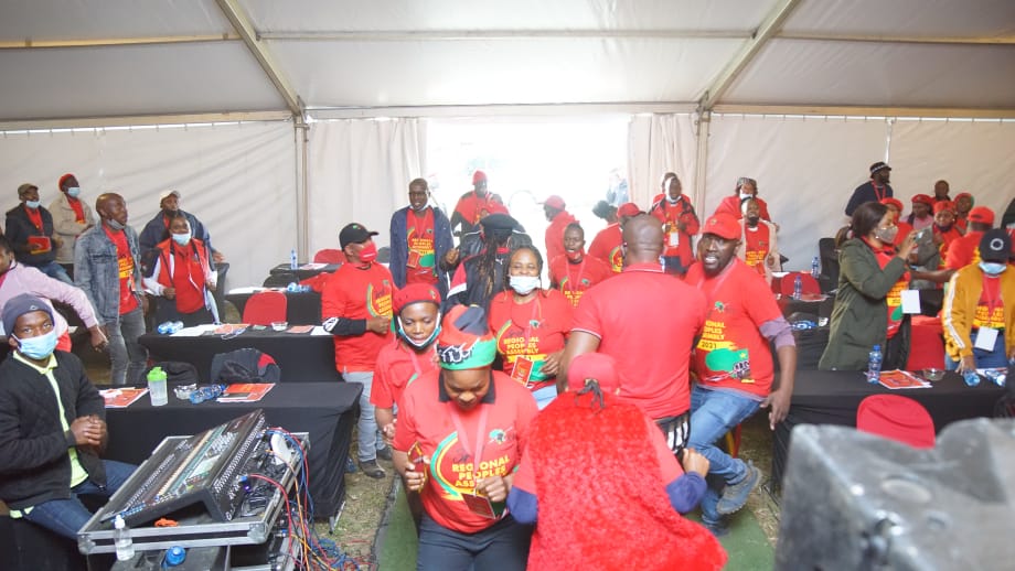 EFFKZN's tweet photo. The Secretary General of the EFF Commissar @DlaminiMarshall has arrived in UMzimkhulu to deliver his keynote address at the 2nd Harry Gwala Regional People’s Assembly 
@EFF_HarryGwala
@EFFSouthAfrica
#EFFRPAs https://t.co/I56XnJdGGU