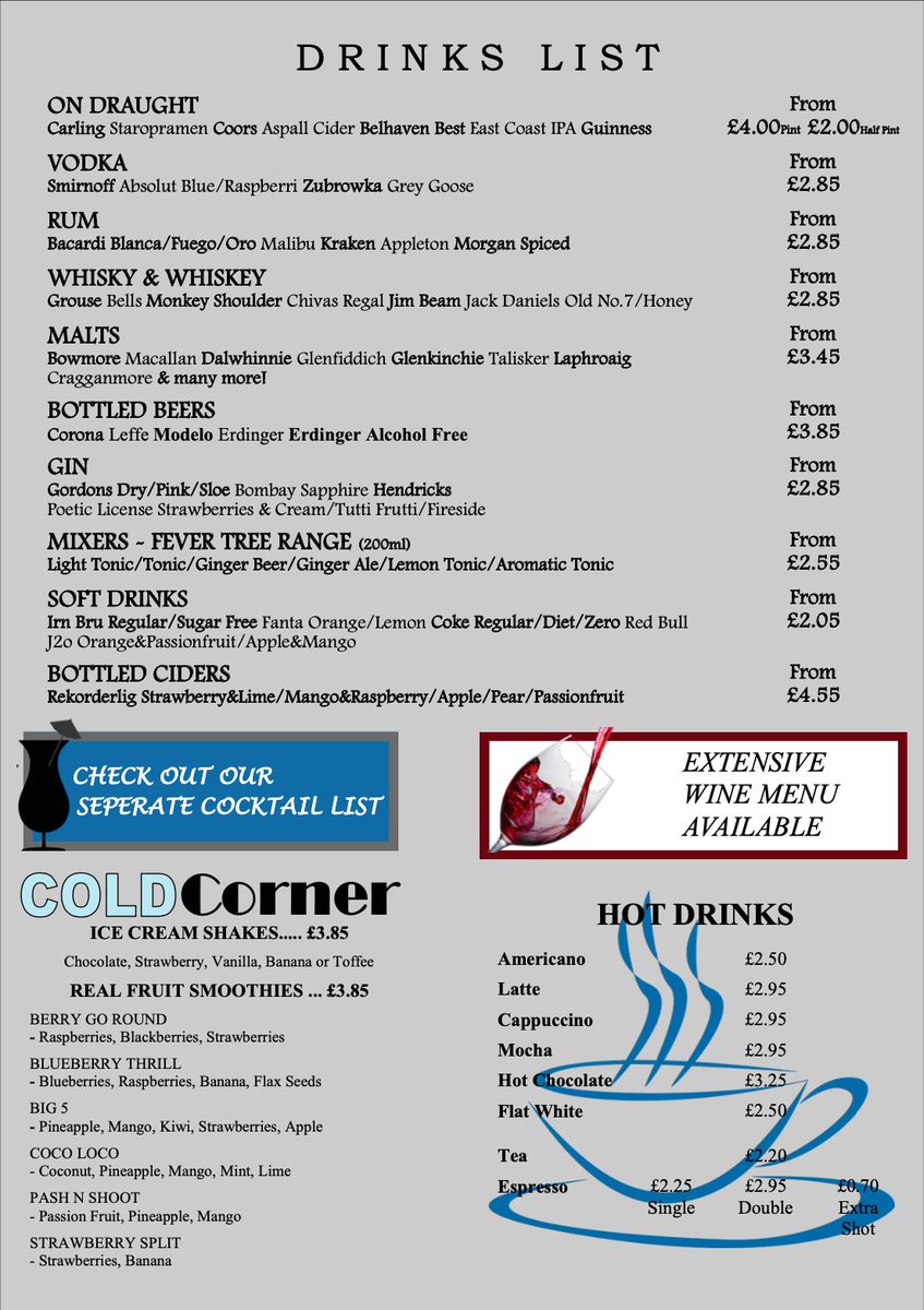 KingsManorHotel's tweet photo. Here's our new menu for July. And we're delighted to announce our July charity is @Butterflytrust1, who provide Cystic Fibrosis support in Scotland.

For every meal bought we'll donate 25p to them.

So come grab a meal and help a good cause!

Call 0131 468 8003 to book. https://t.co/jaAEeqg9io