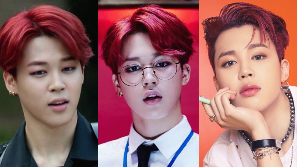 sobokjimim's tweet photo. i believe in red haired jimin supremacy https://t.co/EUaQudmack