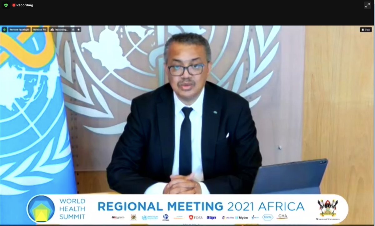 World Health Summit (@worldhealthsmt) on Twitter photo "Health is not a luxury item but a human right." #Covid <a href="/DrTedros/">Tedros Adhanom Ghebreyesus</a> of <a href="/WHO/">World Health Organization (WHO)</a> at the opening of <a href="/WHSKampala/">World Health Summit Africa 2021</a>
<a href="/Makerere/">Makerere University</a> <a href="/MakSPH/">Makerere University School of Public Health</a> #WHSKampala
Join in: worldhealthsummit.zoom.us/j/92795632255 "Health is not a luxury item but a human right." #Covid <a href="/DrTedros/">Tedros Adhanom Ghebreyesus</a> of <a href="/WHO/">World Health Organization (WHO)</a> at the opening of <a href="/WHSKampala/">World Health Summit Africa 2021</a>
<a href="/Makerere/">Makerere University</a> <a href="/MakSPH/">Makerere University School of Public Health</a> #WHSKampala
Join in: worldhealthsummit.zoom.us/j/92795632255