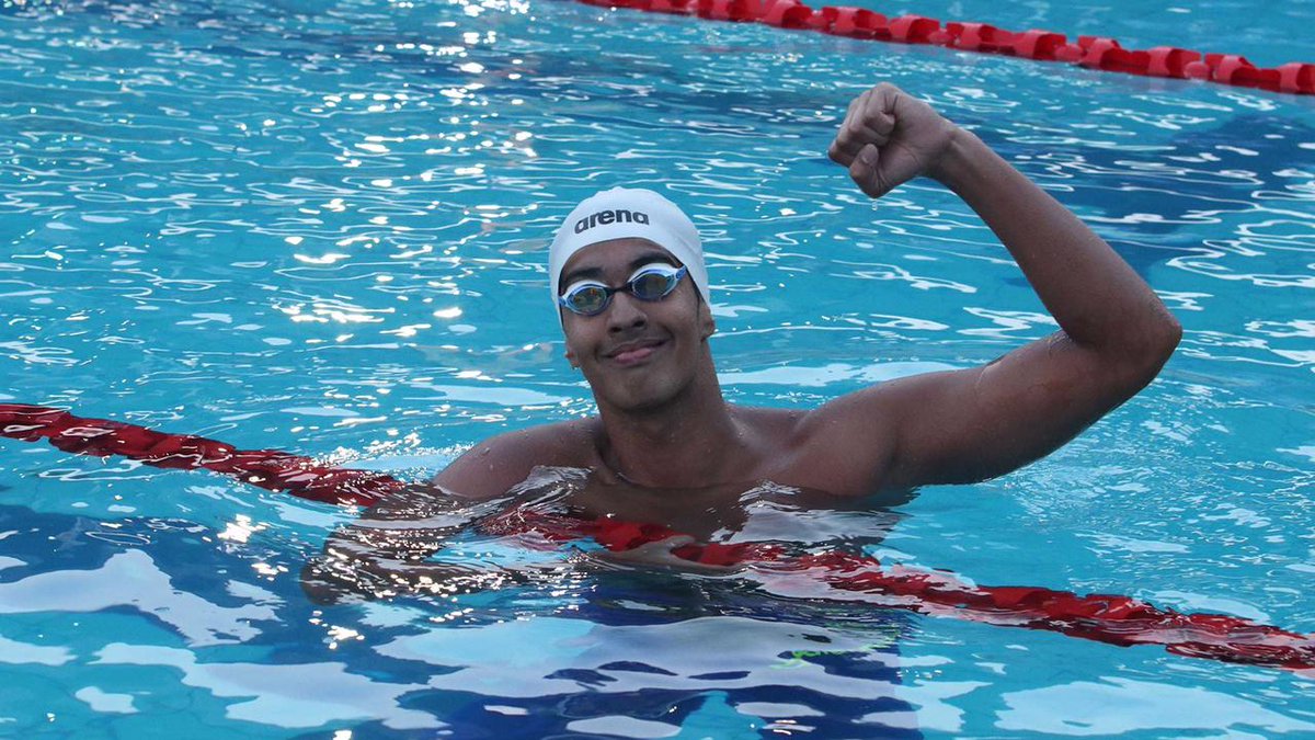 Media_SAI's tweet image. Swimmer @srihari3529 🏊‍♂️ recorded a timing of 53.77 seconds in 100m #backstroke in a time trial at the Settecolli Trophy in Rome. 

This is below the #Olympic qualification time of 53.85 seconds.