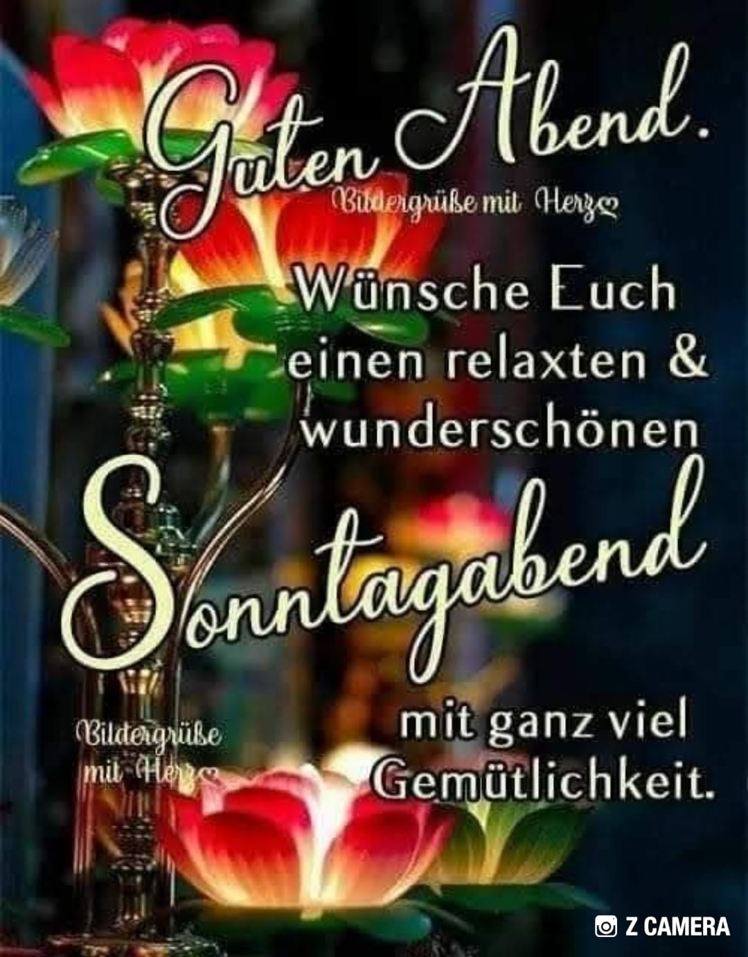 Kristina on X: Guten Abend Ihr Lieben! Ich wünsche Euch einen fabelhaften  tollen Sonntagabend mit schönen Momenten und Augenblicken, habt später eine  erholsame Nachtruhe! Kommt morgen gut in die neue Woche.  t.com3Y6OpsEe1 