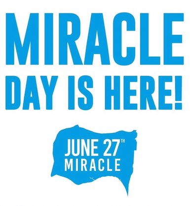 We are June 27 Miracle drop off location. Cheers!
