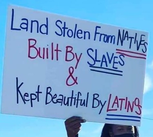 JimHunterMartin's tweet photo. This is sad state of #USA right now.  Can't everybody get along?  What are your #OPINIONS? https://t.co/3pK0GWfooi