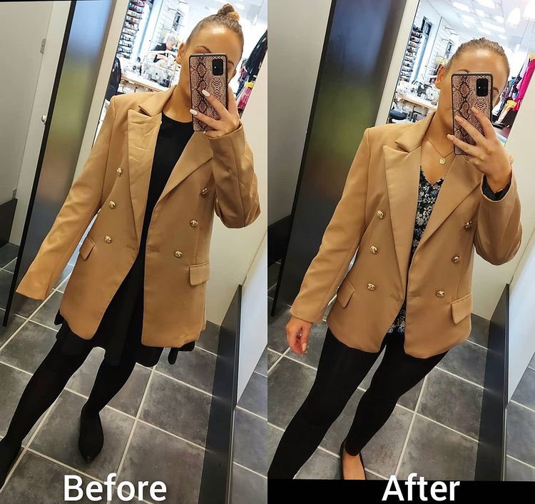 💛💛💛 Blazer Refit 💛💛💛
<a href="/EnnisZipYard/">The Zip Yard Ennis</a> shortened the sleeve and the hem to give this blazer a more tailored fit! 

Simple alterations that have made a BIG difference!

#thezipyard #refit #restyle #blazer #perfectfit #lookgreatfeelfantastic #weloveeveryBody