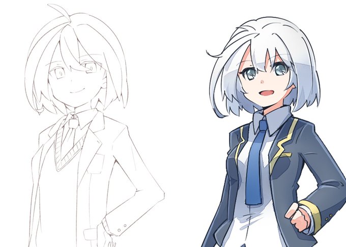 昔のオリキャラをちまちまリメイクする作業 