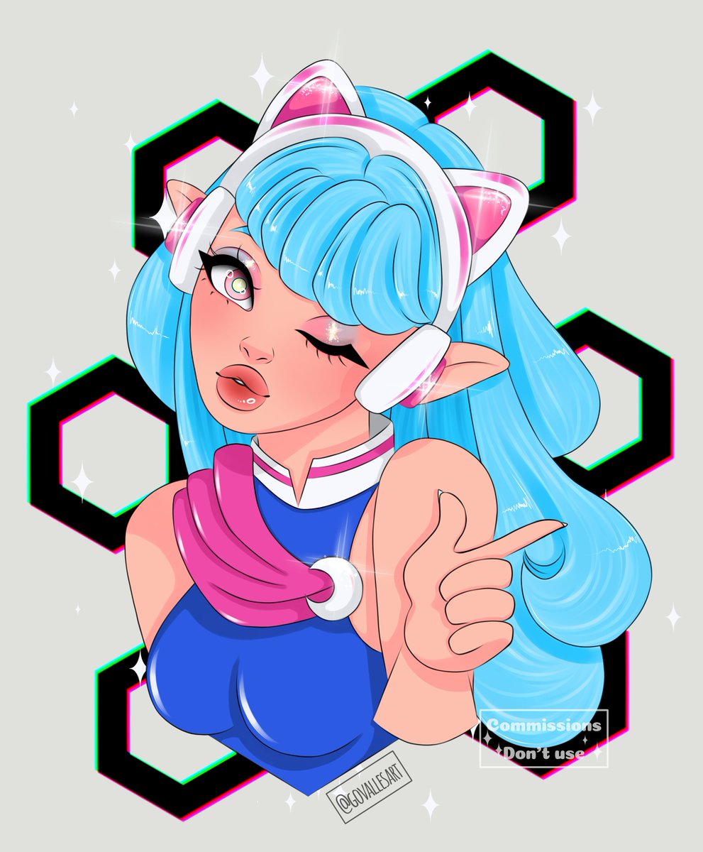 govallesart's tweet photo. Una de esa comisión, es que también hice un wallpaper! 🤗💙
#commissionsopen #Commission #digitalart #digitalillustration https://t.co/zGN2jopDIp