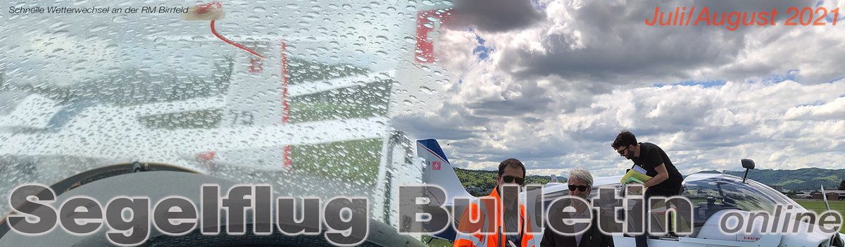 RM Birrfeld, SM Grenchen – langsame Rückkehr zur Normalität.
Ein rein thermischer Flug über 1082 km in den Alpen gelang Jürg Haas
... und mehr:
segelflug.ch/wp-content/upl…