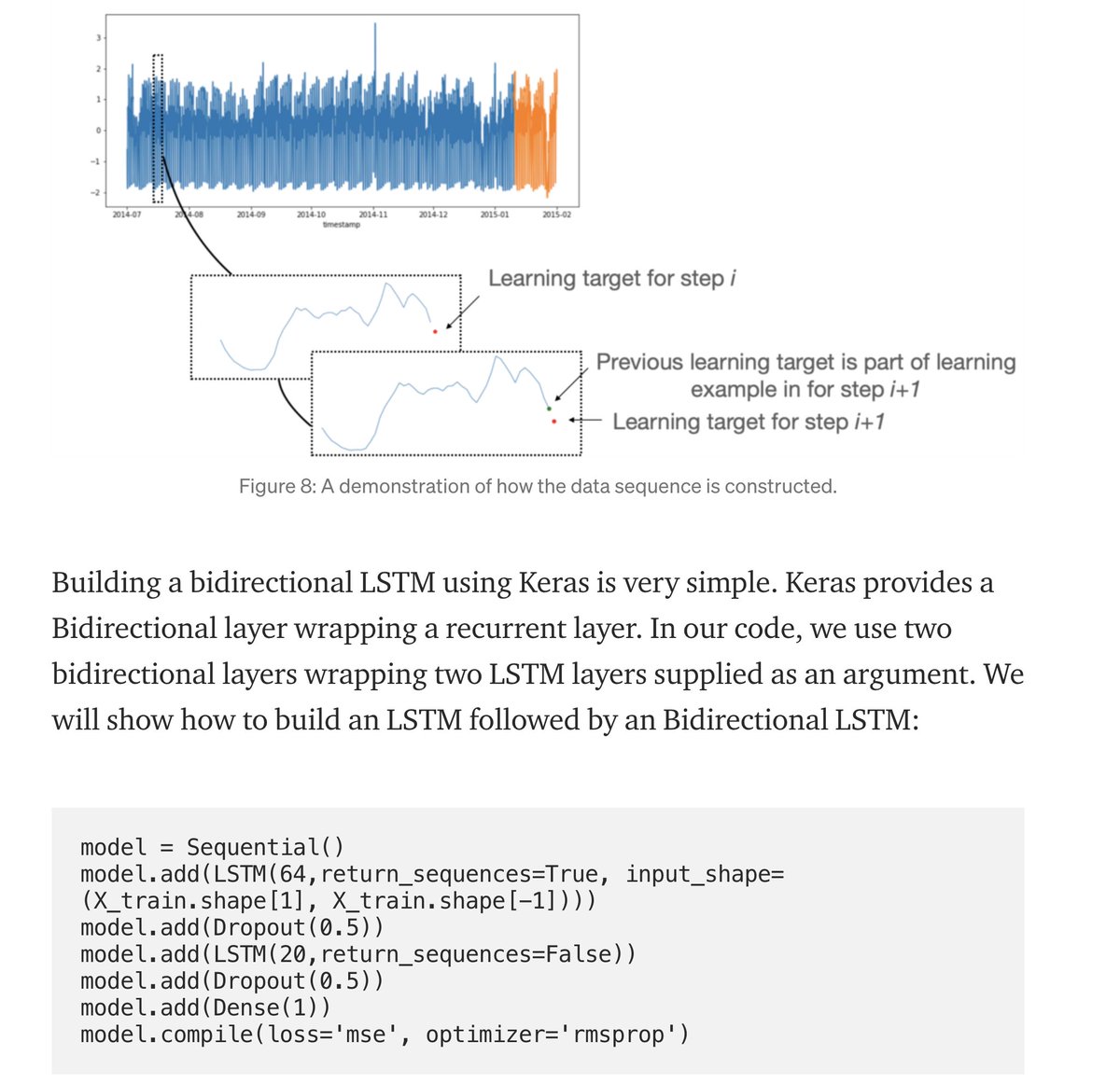 gp_pulipaka's tweet photo. LSTM and Bidirectional LSTM for Regression. #BigData #Analytics #DataScience #AI #MachineLearning #IoT #IIoT #Python #RStats #TensorFlow #Java #JavaScript #ReactJS #CloudComputing #Serverless #DataScientist #Linux #Programming #Coding #100DaysofCode 
https://t.co/gmTEOhzwi9 https://t.co/ahzuv7TUP4