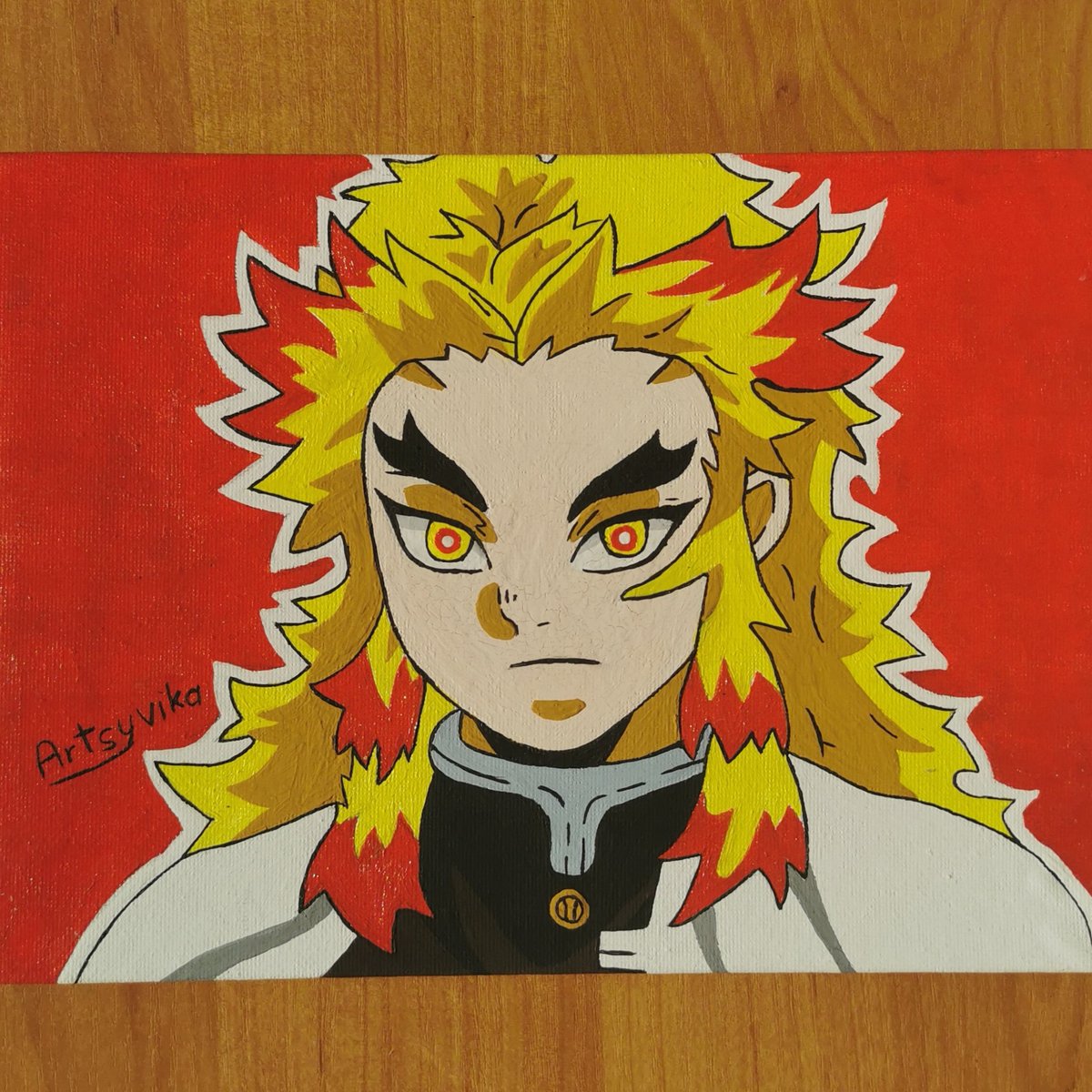 ArtsyVika's tweet photo. Kimetsunoyaiba painting
#anime #DemonSlayer #fanart #art #arte #artwork #kimetsunoyaiba https://t.co/17i5Xxk5ih