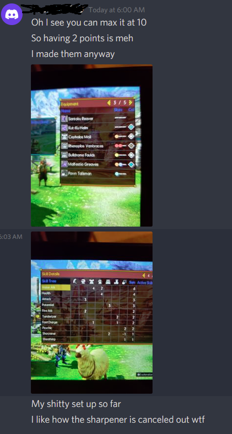 Rainy_Moody's tweet photo. When someone that started with World tries older Monster Hunter games. They have no idea 🤣 https://t.co/kAvk3QbIEw