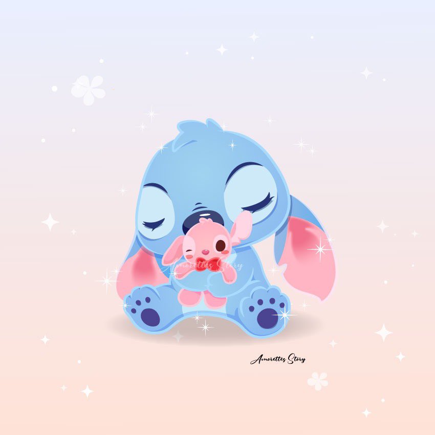 15 Stitch and Angel Couple Wallpapers  WallpaperSafari