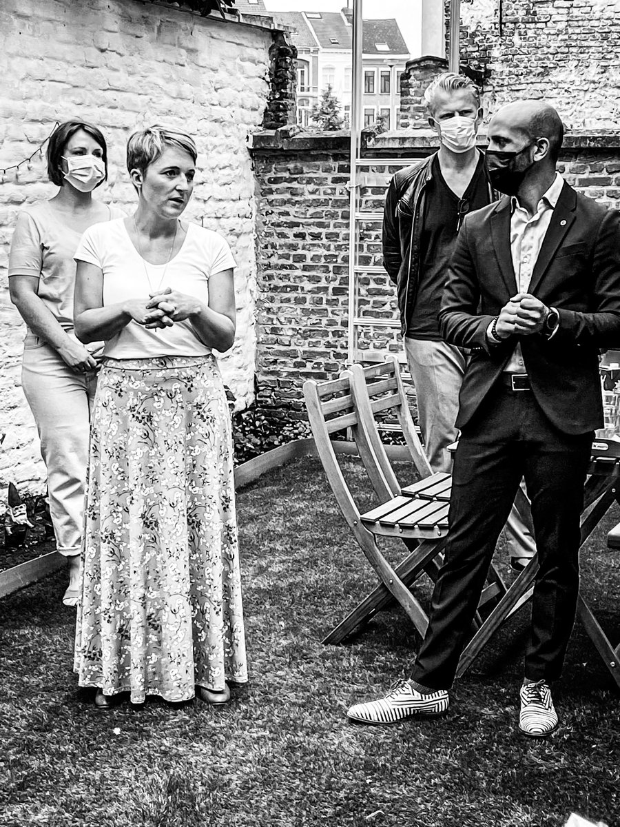 Vandaag transitiehuis Mechelen bezocht met <a href="/BartSomers/">Bart Somers</a>. Knap werk daar. Gedetineerden intensief begeleiden voor hun vrijlating. Doel: minder recidive.

Die aanpak werkt. Dus voorzien we 70 extra plaatsen. Meer plaats &amp; minder recidive helpt om alle straffen uit te kunnen voeren.