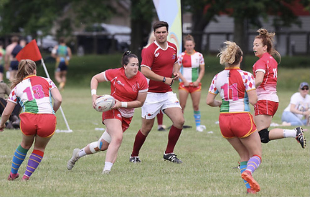 It felt good to be back in the middle. Some great rugby on show. Grateful to have the opportunity to referee it! #supersevensseries #super7s #rugbyreferee