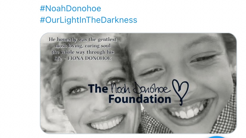 MurphMags1's tweet photo. @SoniaBassey1 #TheNoahDonohoeFoundation#RememberMyNoah💙#Week53 #NoahsArmy⚡️#NoOneIsAboveTheLawNotEvenTheLawItself #SeeYouAtCourt https://t.co/gUirCUUlWZ