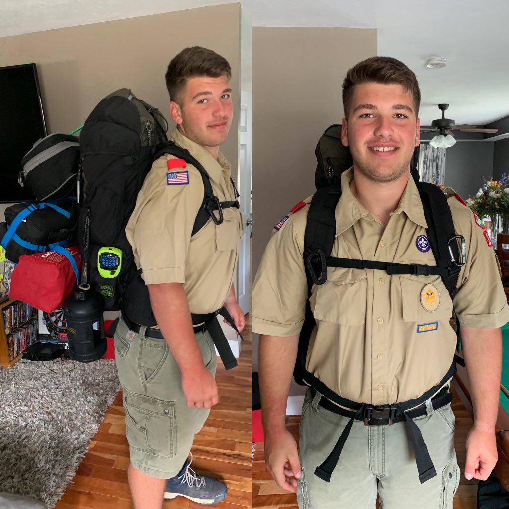 TSCook05's tweet photo. I’m off the waiting list and on my way to the National Youth Leadership Training for Scouts #NYLT #roadtoeagle @CoachSkiNCSA @BandytheCoach @NCSA_Football @WAfootball1834 https://t.co/VKSPSEQoal