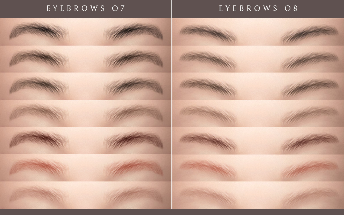 New eyebrows for female and male Download: lutessasims.com/2021/06/eyebro… #sims4cc #ts4cc #thesims4cc