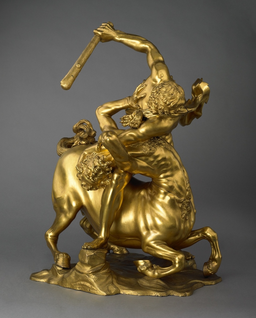 WallaceMuseum's tweet photo. This pair of #seventeenthcentury bronzes depict episodes from the #LaboursofHercules.
Both pieces, which retain their original mercury gilding, are splendid representations of #Baroque dynamism, movement, strength, and three-dimensional design. https://t.co/zZtnkDoguY
