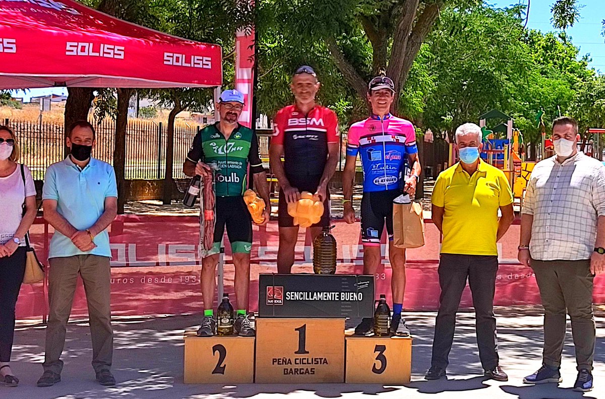 Gran carrera de los nuestros en Bargas, Toledo. Metidos en todos los cortes y teniendo presencia durante toda la carrera. Stephan consiguió meterse en el corte bueno aunque a la postre todo el pelotón llegó fraccionado. Jesús Prieto se clasificó en tercera posición M50.