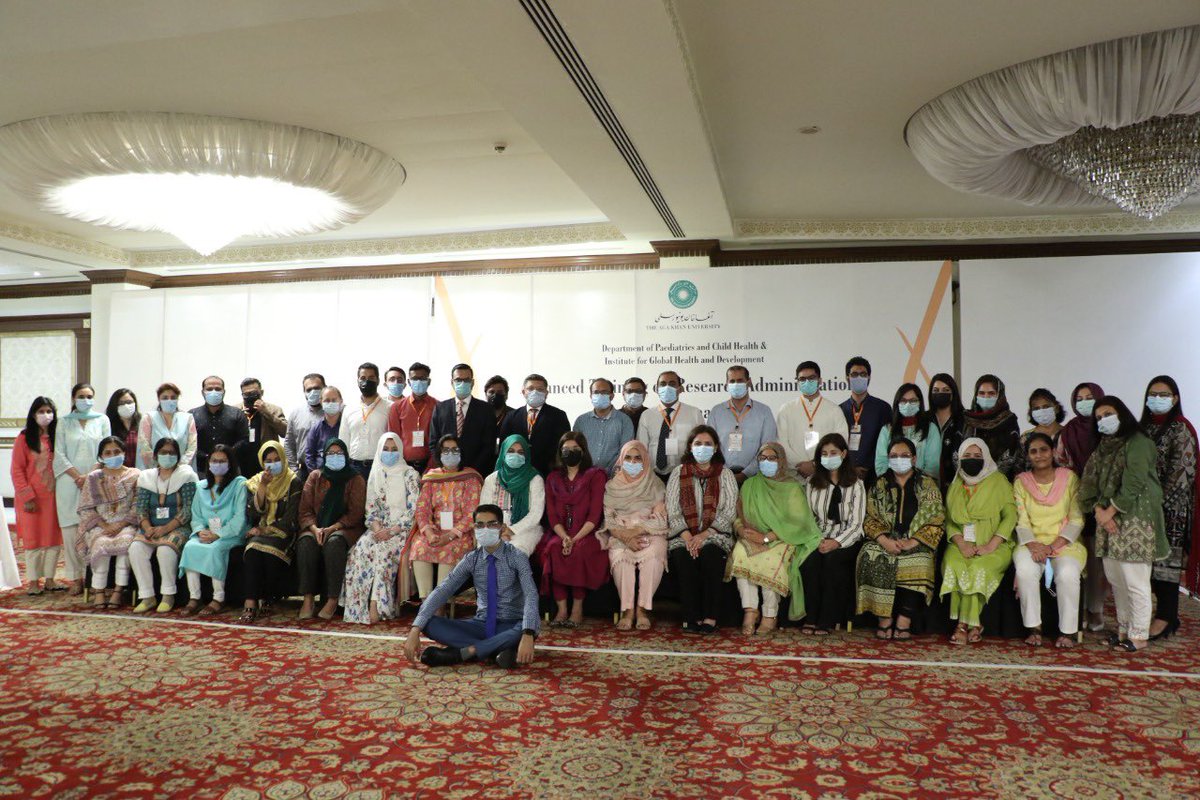 This past week <a href="/MirAsgharAliKh1/">Mir Asghar Ali Khan</a> and his fab team led👌🏻workshop on research &amp; grants administration. So many gaps in information filled and a step by step guide to what goes on behind the scenes. Thanks to all the research administrators who make our jobs so easy! <a href="/AKUGlobal/">Aga Khan University</a>
