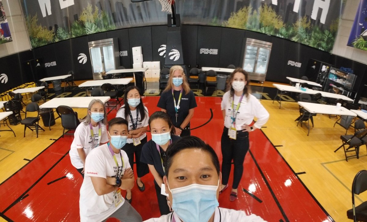 ✅Set Canadian Single Day Vaccine Clinic Record @ThorncliffeParkHub 10K <a href="/MGHToronto/">Michael Garron Hospital</a>
✅Broke our own Canadian Single Day Vaccine Record <a href="/ScotiabankArena/">Scotiabank Arena</a> #teamvaccine 11K
✅Broke the North American Single Day Vaccine Clinic Record 18K @mghtoronto #TeamVaccine #dreamteam #stillgoing