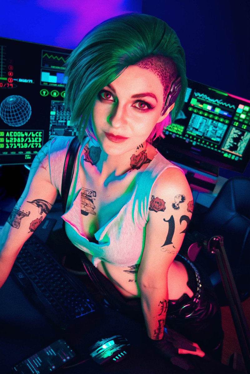 Judy cyberpunk cosplay фото 83