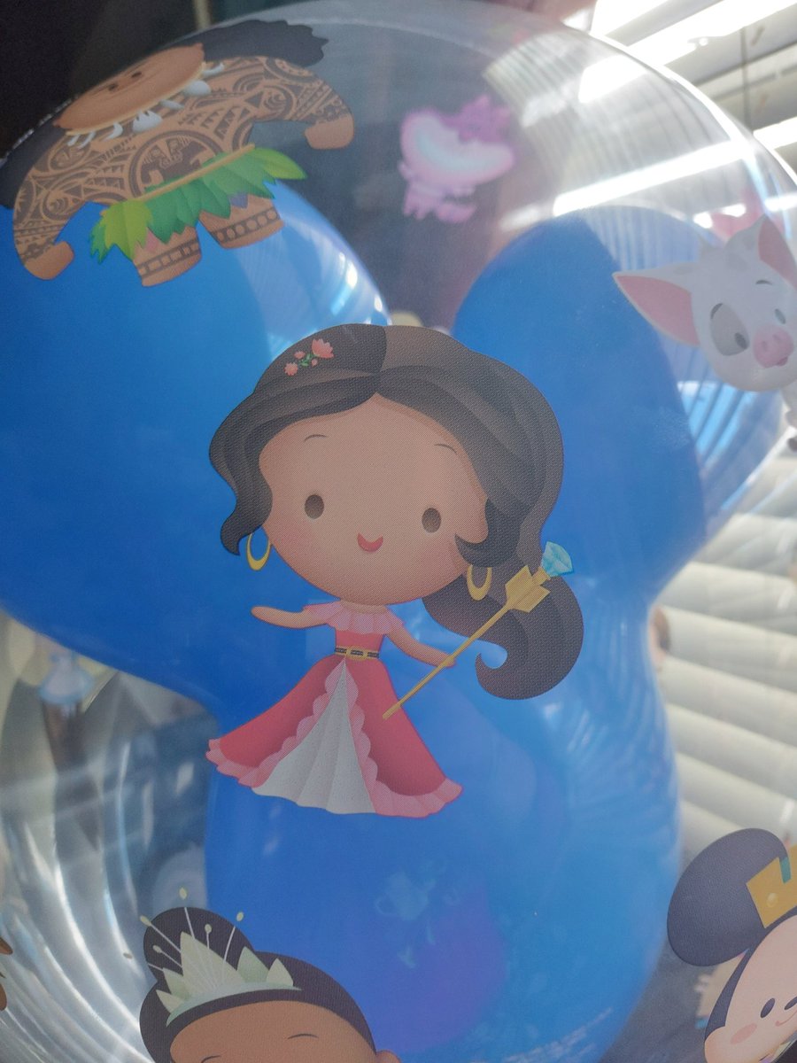 ELENA ON A DISNEY BALLOON ELENA ON A DISNEY BALLOON