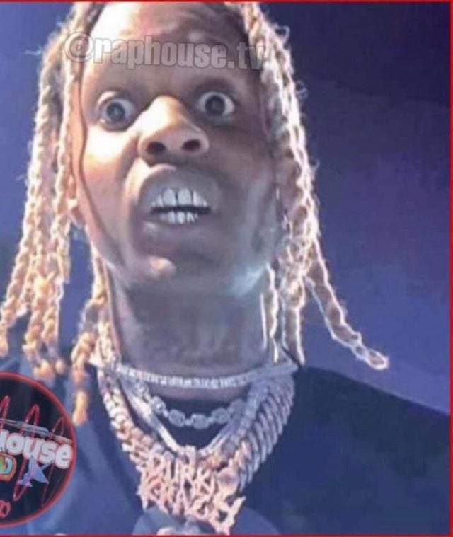 Mr2KGod's tweet image. Someone on the playboi carti subreddit said lil durk look like a cold war zombie 💀